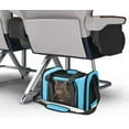 thumbnail image 4 of Henkelion Cat, Dog Carrier for Small Medium Cats Puppies up to 15 Lbs, TSA Airline Approved Carrier Soft Sided, Collapsible Travel Puppy Carrier - Grey, 4 of 8