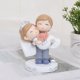 thumbnail image 2 of Pareja Estatuillas Miniatura Resina Parejas Torta de Sobremesa Mini Amante Escultura Ornamentos Novias Novio Escultura Torta Decoración para La Boda XianweiShao 8390615132985, 2 of 5