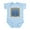Sky Blue, variant on CafePress - Happy Hanukkah & Dreidel Infant Creeper - Baby Light Bodysuit, Size Newborn - 24 Months