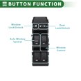 thumbnail image 3 of Unique Bargains Power Window Switch for Dodge Avenger Caliber Charger No.04602780AA/4602780AB, 3 of 7