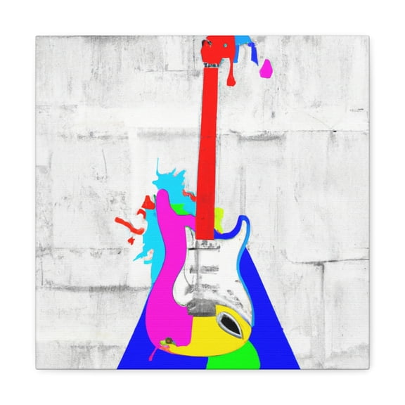 Fender in Minimalism - Canvas