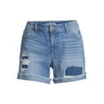 thumbnail image 2 of Sofia Jeans Women's Lila Mid Rise Cuff Short, 2 of 9