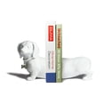 thumbnail image 1 of Set de Sujeta Libros Danya B Dachshund en Resina Blanca, 1 of 1