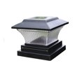 thumbnail image 1 of Lámpara De Valla Con Energía Solar Led Luz De Paisaje Lámpara De Columna Decorativa Lámpara De Decoración De Luz De Calle Compacta Ip65 A Prueba De Agua Para Jardín Porche Pasarela Aleros Inevent HA025254-02, 1 of 6