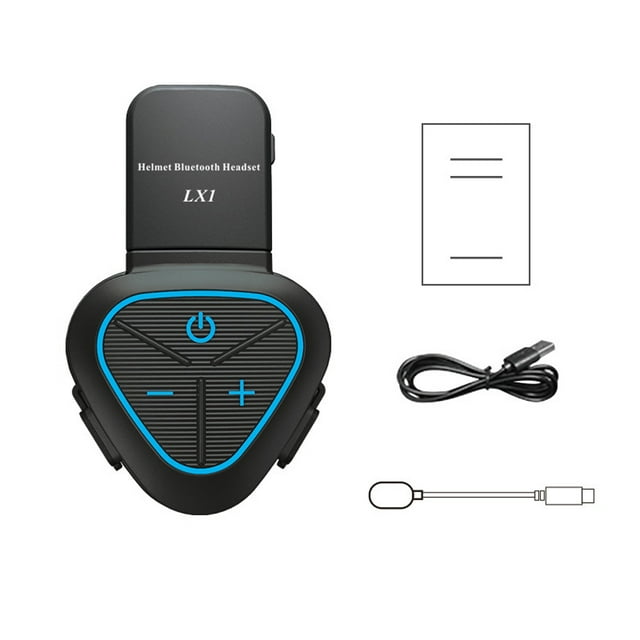 Yeacher Motorcycle Helmet Headset BT5.0 Headphone Noise Reduction Waterproof Support Hands-Free Calling Auto-Answer Voice Assistant