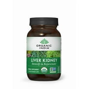 Organic India Liver Kidney Detoxify and Rejuvenate -- 90 Vegetarian Capsules