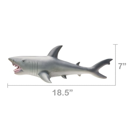 Adventure Force Large Soft Shark Toy (Gray)