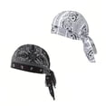 thumbnail image 4 of Paisley Bandana Head Wrap,Lightweight Breathable Tied Style Head Scarf for Men,Women,Fashion Head Wrap for Daily,Sports,Streetwear, 4 of 9