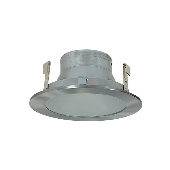 Nora Lighting Nl-426 4" Round Shower Trim - Natural Metal