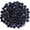Black, variant on Galashield Black Flat Glass Marbles for Vases Black Stone Glass Gems Beads Pebbles Vase Filler (1 LB, Approx. 100 PCS)