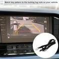 thumbnail image 3 of Cable de arnés de adaptador de cámara de visión trasera Unique Bargains para Mazda 3 Sedan 2014-2018 RCA, 3 of 7