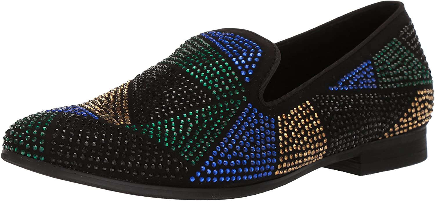 steve madden rhinestone loafers