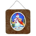 thumbnail image 1 of Snowman with Corgi Wall or Door Hanging Prints, 1 of 1