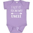 thumbnail image 3 of Inktastic I Got It from My Uncle Boys or Girls Baby Bodysuit, 3 of 5