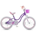 thumbnail image 2 of Royalbaby Girl's Kid's Bike Stargirl 18 In. Child Bicycle with Basket and Kickstand, Purple, 2 of 6