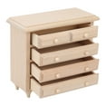thumbnail image 3 of Dollhouse Cabinet Dollhouse Mini Cabinet Wooden Dollhouse Cabinet Dollhouse Bedroom Cabinet Dollhouse Furniture Dollhouse SuppliesGabinete de casa de muecas de madera Mgaxyff No, 3 of 5