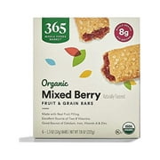 365 by Whole Foods Market, Organic Mixed Berry Cereal Bar 6 Count, 7.8 Ounce