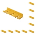 thumbnail image 1 of Gancho Wosthever sin perforación montado en la pared Soporte impermeable Estante de almacenamiento de cables multifuncional Amarillo 10piezas, 1 of 6