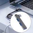 thumbnail image 2 of YIEMEEN Lightweight USB3.0 Hub Adapter USB Splitter for Laptops PC with 1 USB3.0 and 2 USB2.0 Port,Compactly and Portable Design, 2 of 9