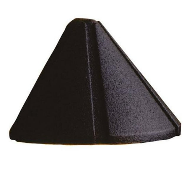 Kichler Lighting 15765BKT27R 2700K 12V LED Deck Light, Textured Black