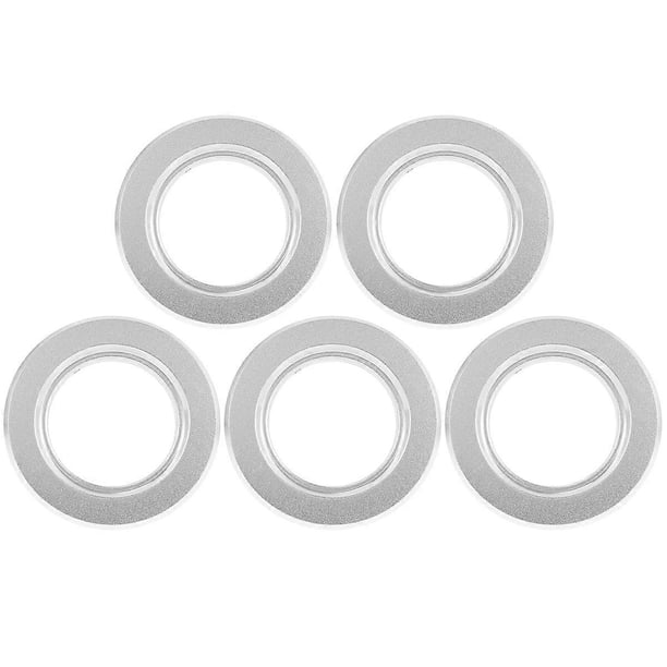 55mm Wooden Bird Nest Anti Bite Ring Parrot Bird Hatchery Breeding Box Protective Ring (Silver)