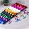 thumbnail image 2 of Nvzi-c 1000Pcs Twist Ties 4" Bread Ties Closure Tie for Tying Bread, Candy, Cookies, Gift Bags-Black, 2 of 4