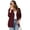 Burgundy, variant on a.Jesdani Womens Plus Size Cardigans Casual Lightweight Ribbed Open Front Soft Knit Cardigans Sweater M-4XL