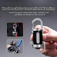 thumbnail image 2 of Portable Rechargeable Bright Keychain Flashlight Phone Charger, 1200 Lumens Waterproof Mini EDC Compact Keychains Flashlight, LED USB Torch Light with 7 Modes Type-C for Outdoor Camping(2pcs), 2 of 9