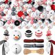 thumbnail image 1 of Muñeco de nieve navideño, abalorios de madera Yulejo, 180 piezas, DIY, 1 of 7