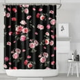 thumbnail image 2 of Waterproof Pioneer Shower Curtain 84x72 Inch Polyester Unique Colorful Floral Shower Curtain for Bathroom Hotel Home Decor with 12 Plastic Hooks, 2 of 5