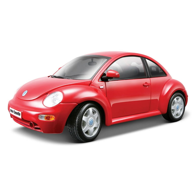 Volkswagen New Beetle, Red - Maisto 31875 -1/18 Scale Diecast