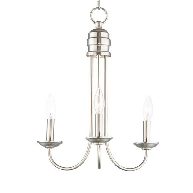 Maxim 10343SN 16 in. Logan 3 Light Satin Nickel Multi-Light Pendant Ceiling Light