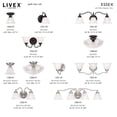 thumbnail image 6 of Livex Lighting Essex Ceiling Mount in Bronze, 6 of 10