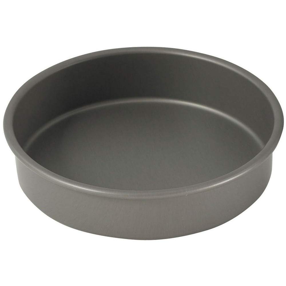 Winco HAC082 Round Cake Pan, 8Inch, Hard Anodized
