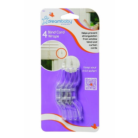 Safety Wrap - Dreambaby Blind Cord Wraps, Clear