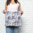 thumbnail image 2 of Blue Floral Pillow Covers 20x20 Inch Decorative Throw Pillow Cover, Spring Botanical Flowers Leaves Vintage Sofa Pillowcases Accent Cushion Case Home Decor Bedroom Living Room, 2 of 6
