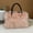 C, variant on Women Winter Faux Fur HandBags