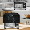 thumbnail image 5 of FOR U DESIGNS Cat Black Print Microwave Oven Dust Cover Wear-Resistan Lid for Air Fryer Toaster Oven Dust-Proof Microwave Oven Folding Covers, 18.25 x 14.5 x 11 inches-S, 5 of 8