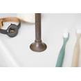thumbnail image 3 of Coffee Bogobrush + Stand Biodegradable Toothbrush with Soft Bristles in Coffee Brown, 3 of 3