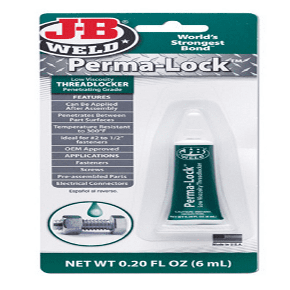 JB PERMALOCK 6ML GREENTHREADLOCKER