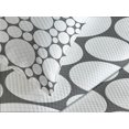 thumbnail image 4 of Ambesonne Geometric Quilted Bedspread Set 3 Pcs, Grey White Circle, King Size, Dark Grey White, 4 of 5
