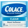 thumbnail image 7 of Colace Clear® Soft Gels, Stool Softener, 50mg (28-Count), 7 of 7