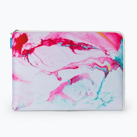 Pink Marble Laptop Sleeve Case | Compatible with 13" and Some 14" Laptops | 13.6″ Apple MacBook Air, 13" Apple MacBook Pro, 13.5" HP Spectre x360, 13.4" Dell XPS 13 9315, 13.3" Lenovo Yoga Book 9i