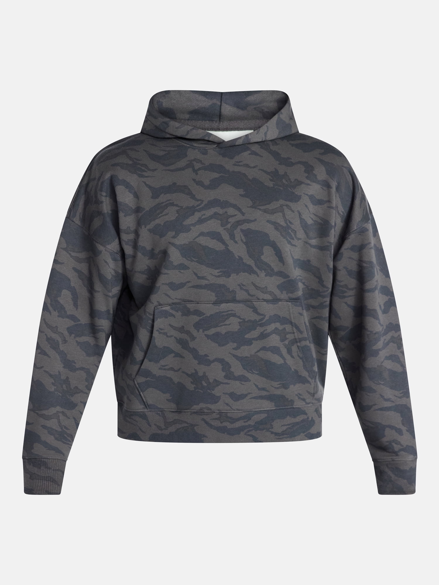 No Boundaries Oversized Hoodie with Long Sleeves, Men's XS-4XLT