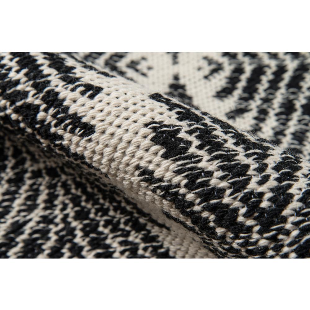 Erin Gates Contemporary Rectangle Area Rug, Black, 2' X 3'