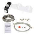 thumbnail image 1 of Hot and Cold Dual Multifunctional Simple Installation Bidet No Electricity Smart Toilet Seat Butt Flusher,B, 1 of 5