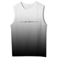 thumbnail image 2 of FYDUU Boys Tank Tops Kids Sleeveless T-Shirts Crew Neck Basic Shirts Gradient Color Tank Top For Kids Summer Casual Tees Fashion Graphic Tshirts 7-8 Years, 2 of 3