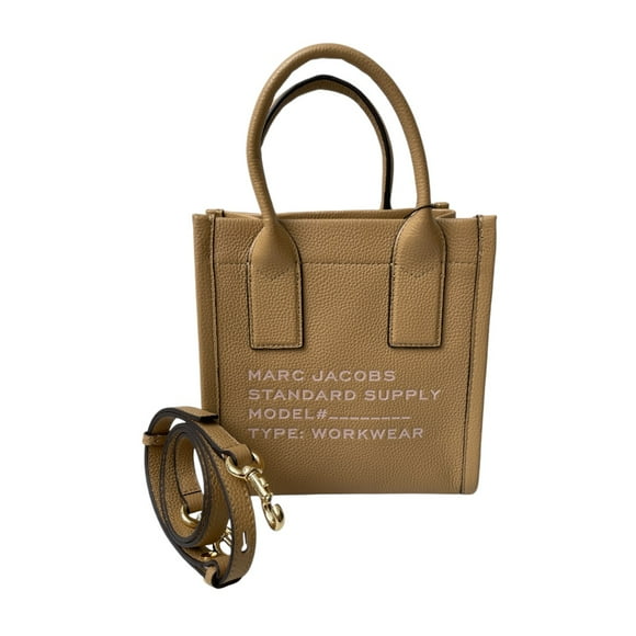Bolsa Tote de Piel Chica Camel Marc Jacobs