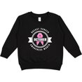 thumbnail image 2 of Inktastic October Breast Cancer Awareness Month Badge Toddler Sweatshirt, 2 of 4