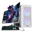 thumbnail image 1 of Xtreme PC Gaming AMD Radeon RX 7600 Ryzen 5 8400F 32GB DDR5 SSD 1TB Monitor Curvo 27 165Hz WIFI Air Max White, 1 of 5